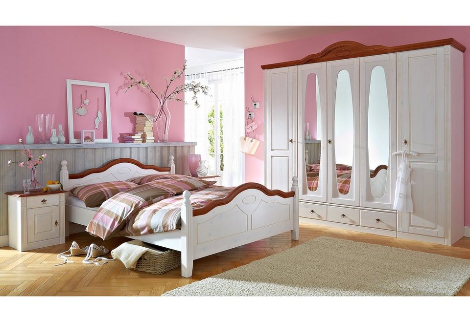 Schlafzimmer-Set (4-tlg.), Premium collection by Home affaire ... Schlafzimmer-Set (4-tlg.), Premium collection by Home affaire ...