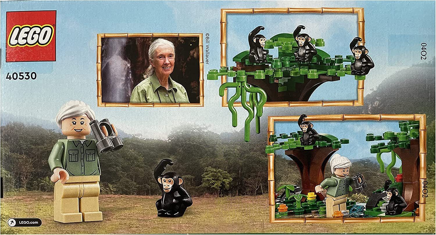 LEGO® 40530 Hommage an Jane Goodall Spielbausteine, (276 St)