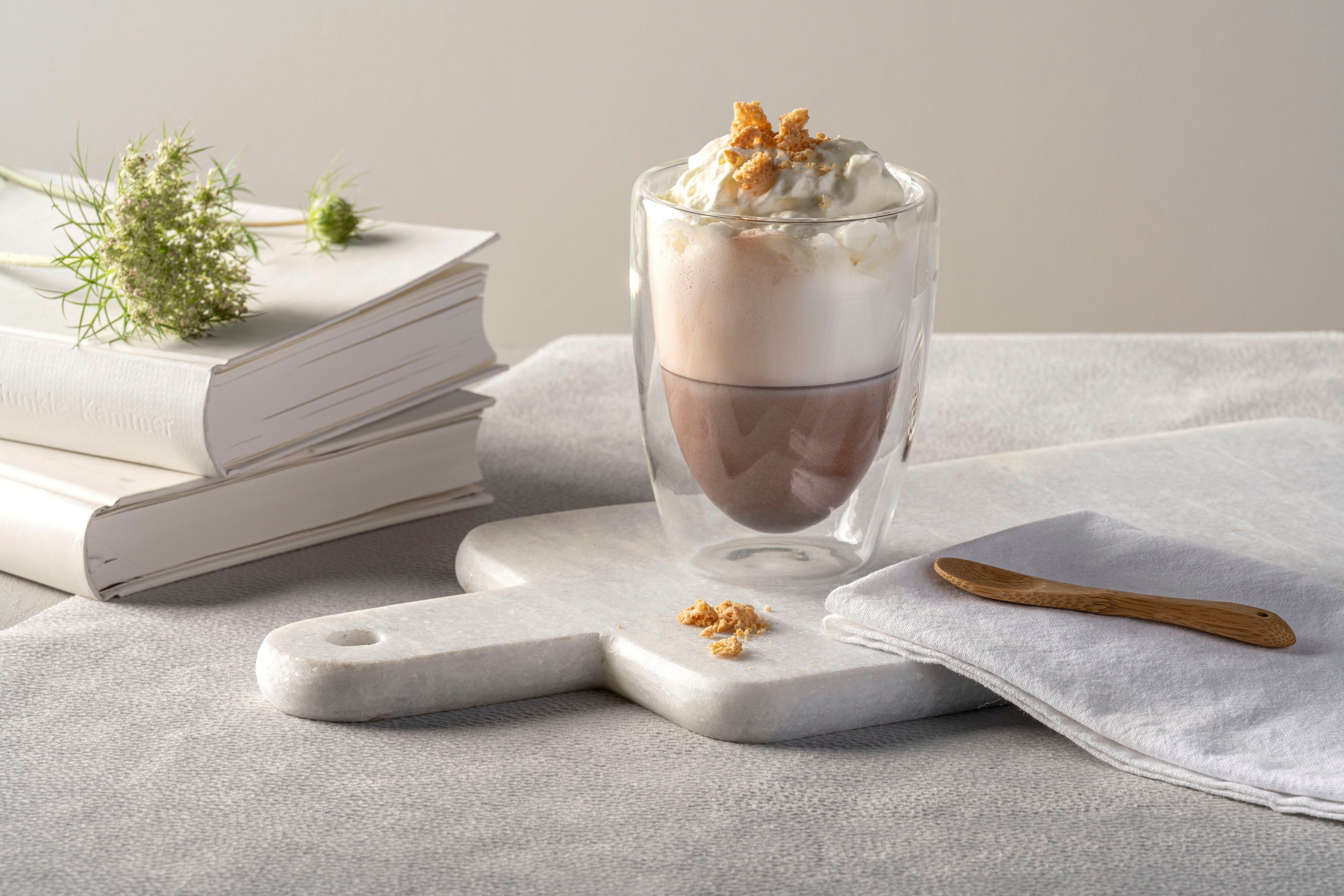 LEONARDO Gläser-Set DUO, 2-tlg., Borosilikatglas, doppelwandig, 2-teilig