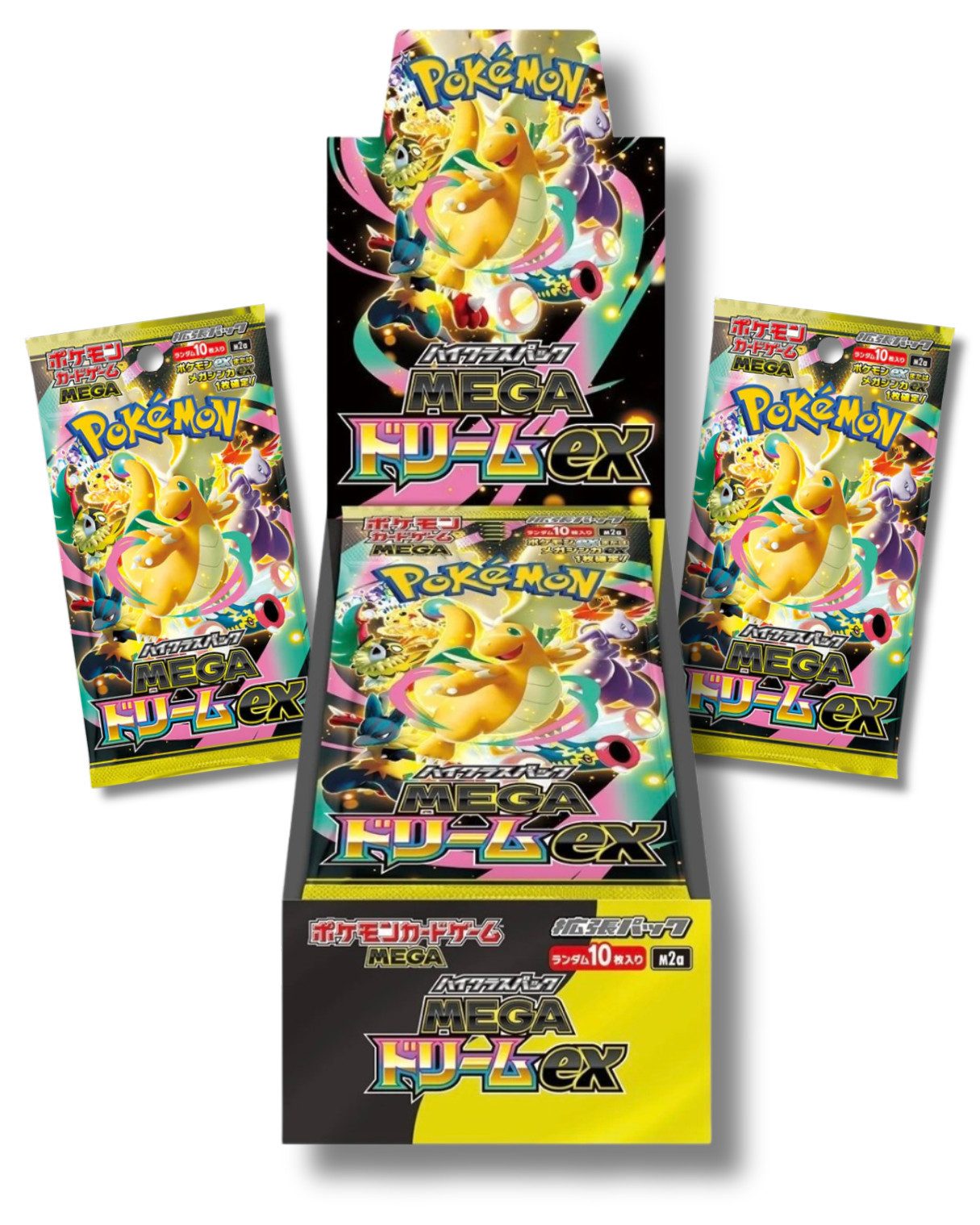 The Pokémon Company International Sammelkarte Pokémon Japanisch – 1 Boosterpack oder 1 Display – Set-Auswahl, Abyss eye, Mega Dream, Battlepartners, Ninja Spinner & Nihil Zero