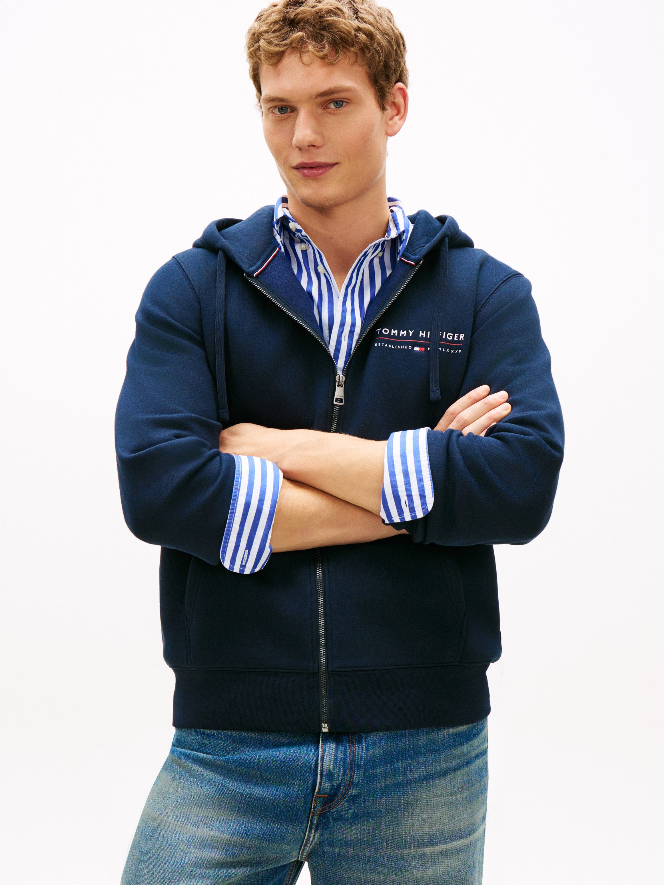 Tommy Hilfiger Kapuzensweatjacke BRAND LOVE