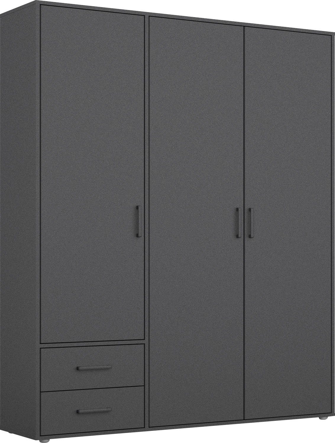 rauch Drehtürenschrank Voyager, Kleiderschrank mit Außenschubkästen, günstig online kaufen