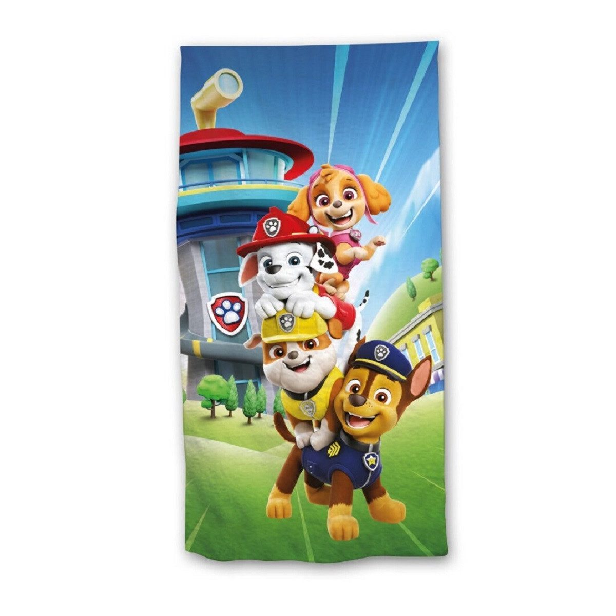 PAW PATROL Strandtuch Badetuch Strandtuch Kinder Handtuch Baumwolle 70x140 cm