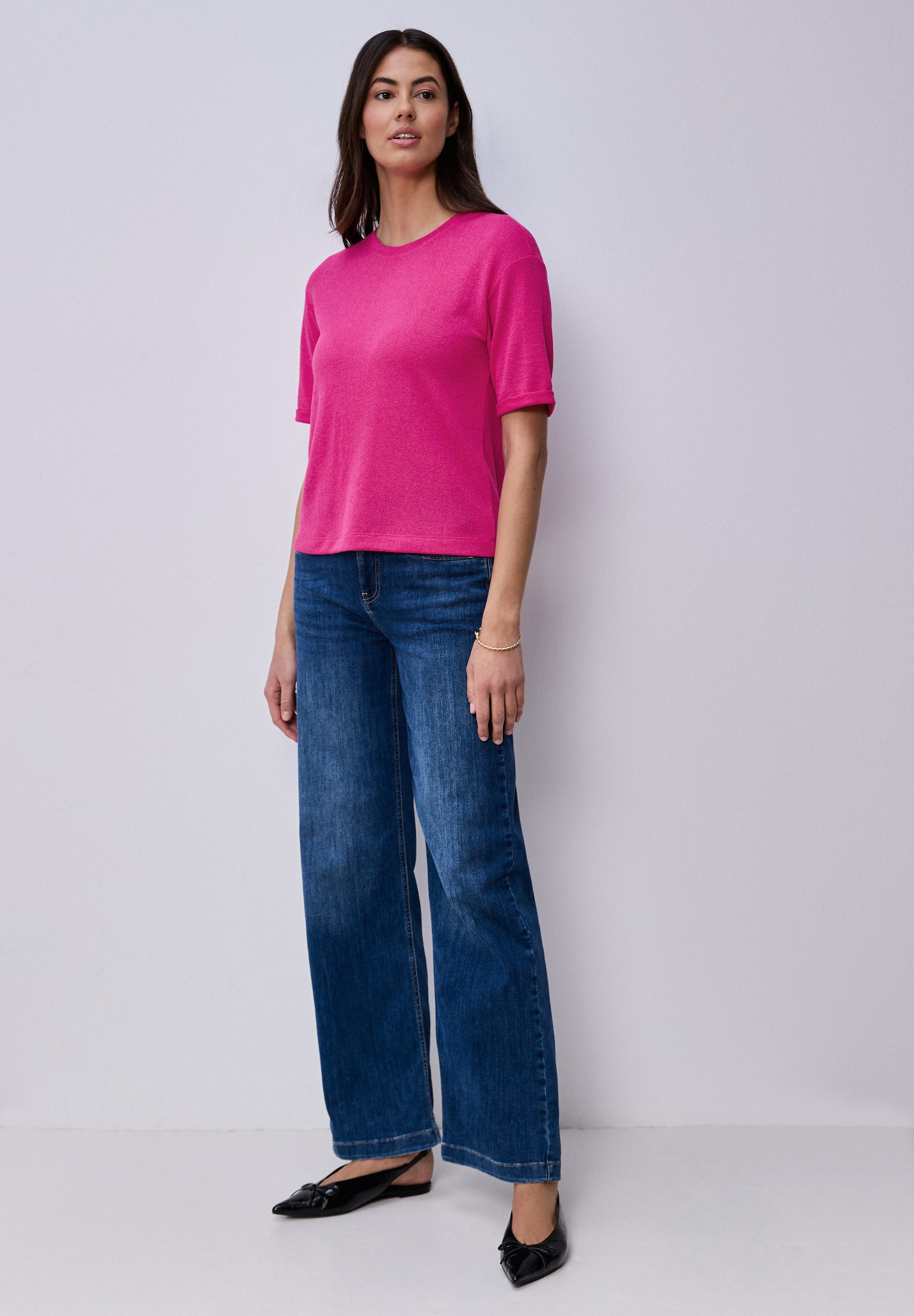 STREET ONE T-Shirt Rundhalsausschnitt – Bild 3 von 5