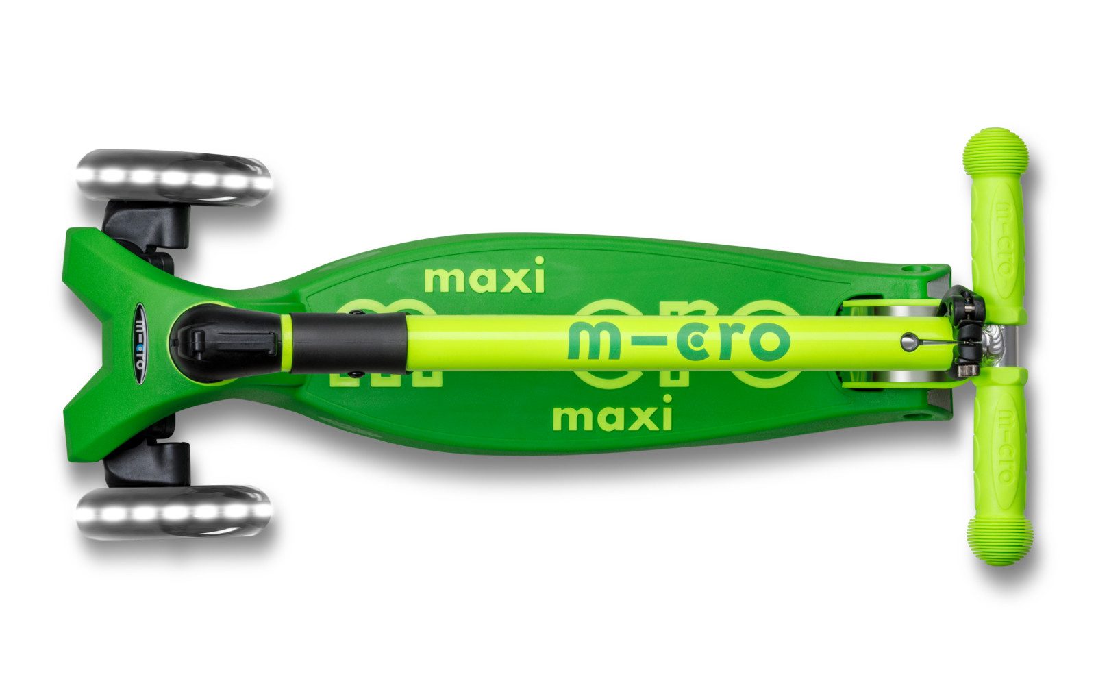Micro Miniscooter maxi micro deluxe foldable neon LED