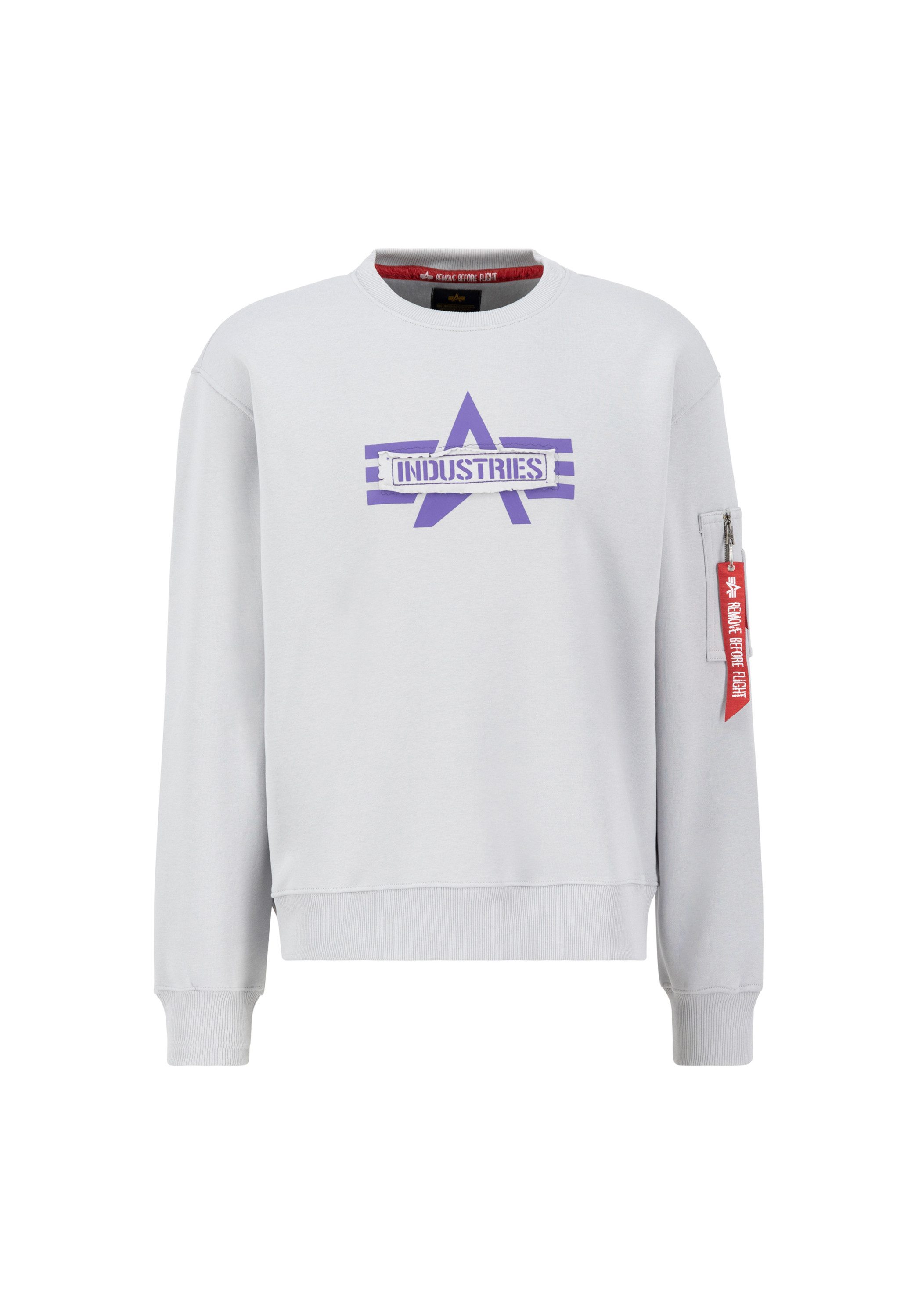 Alpha Industries Sweater Logo Edge Sweatshirt günstig online kaufen