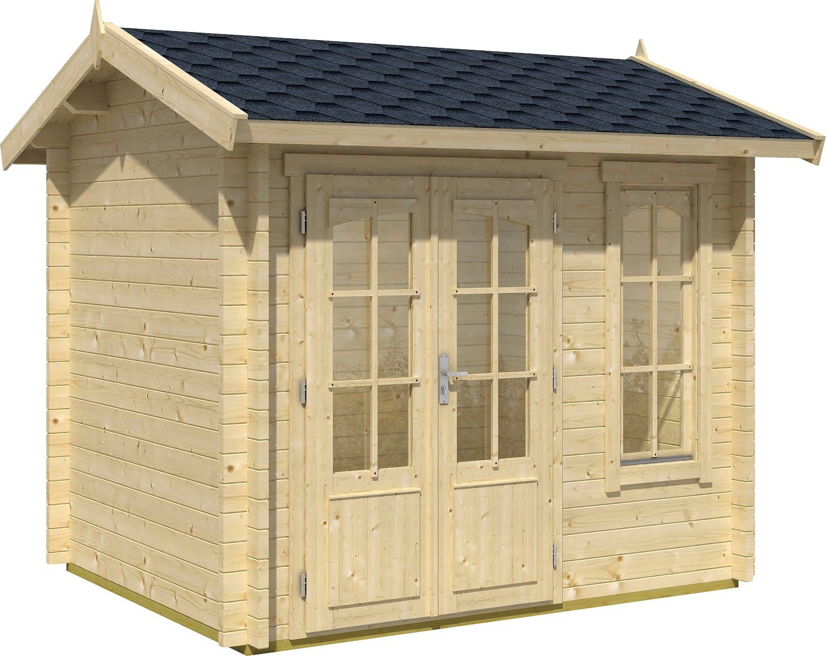 LASITA MAJA Gartenhaus Alex, BxT: 290x254 cm, (Set, inkl. Fussbodenbretter zum verlegen)
