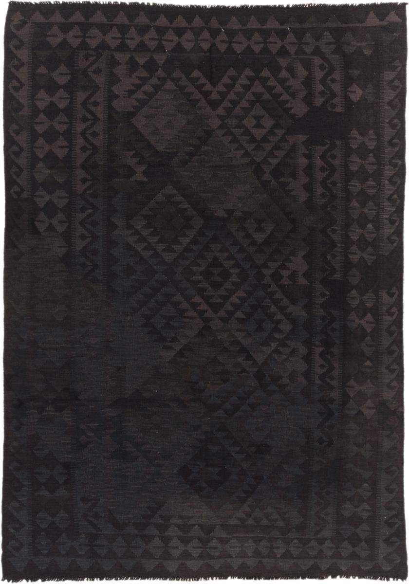 Moderner Trading, mm 200x285 rechteckig, Höhe: Orientteppich, Nain Kelim Heritage Afghan Handgewebter Orientteppich 3