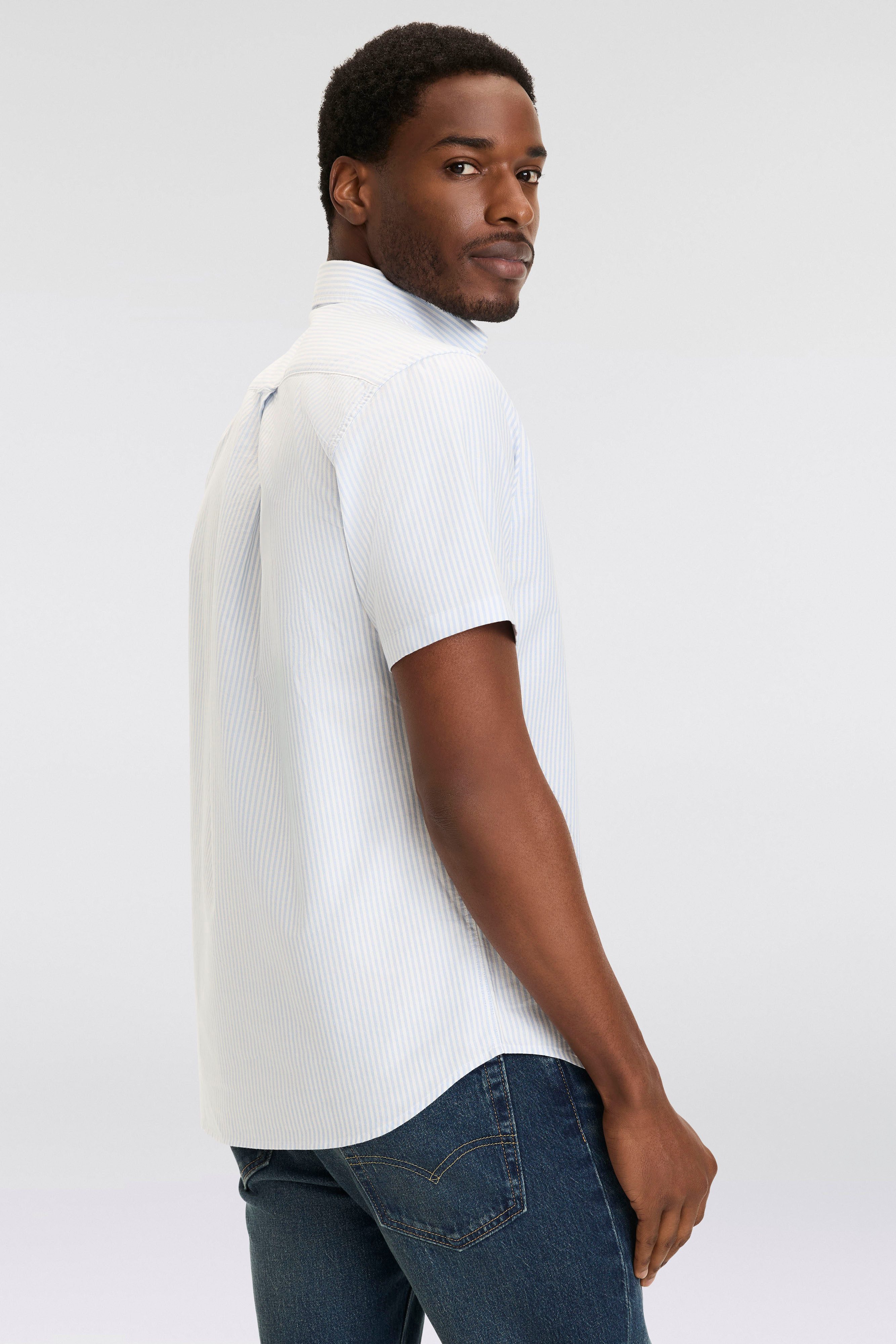 Gant Kurzarmhemd REG CLASSIC OXFORD STRIPE SS SHIRT günstig online kaufen