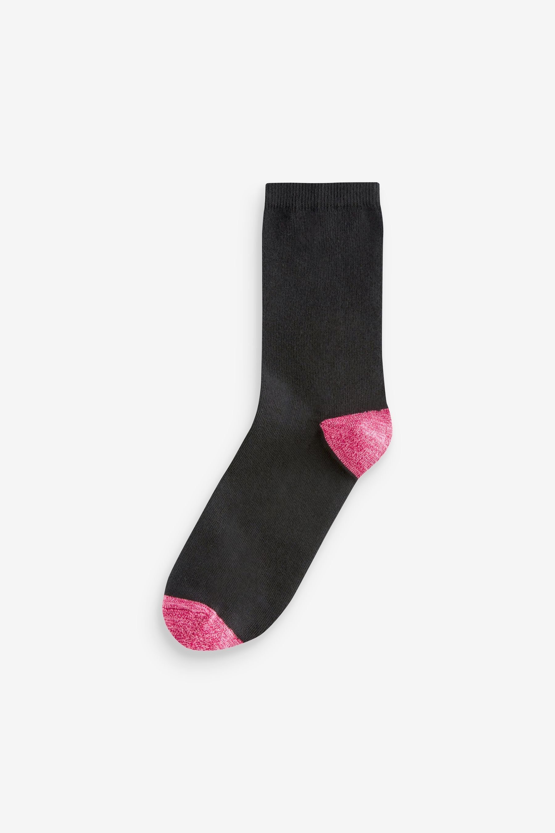 Kurzsocken Next 4er-Pack Black Knöchelhohe Socken, (1-Paar)