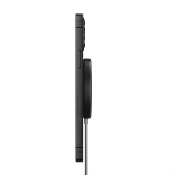 Nomad Smartphone-Hülle Nomad Leather Cover für MagSafe Cable - Schwarz