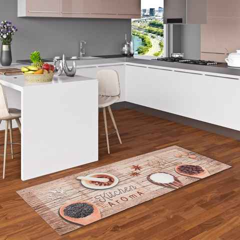 Küchenläufer Küchenläufer Teppich Trendy Kitchen Aroma, Pergamon, Rechteckig, Höhe: 5 mm