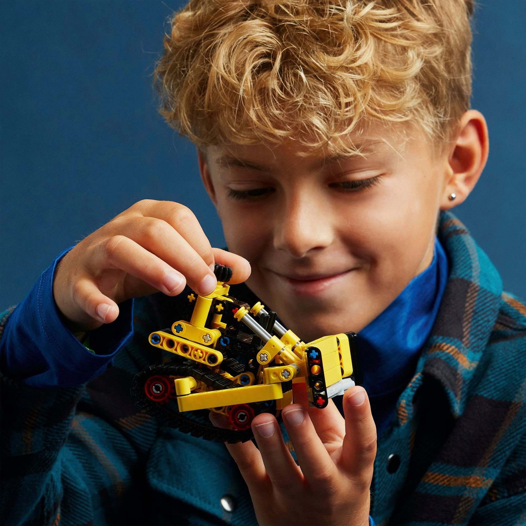 LEGO® Schwerlast Bulldozer (42163), LEGO Technic Konstruktionsspielsteine, günstig online kaufen