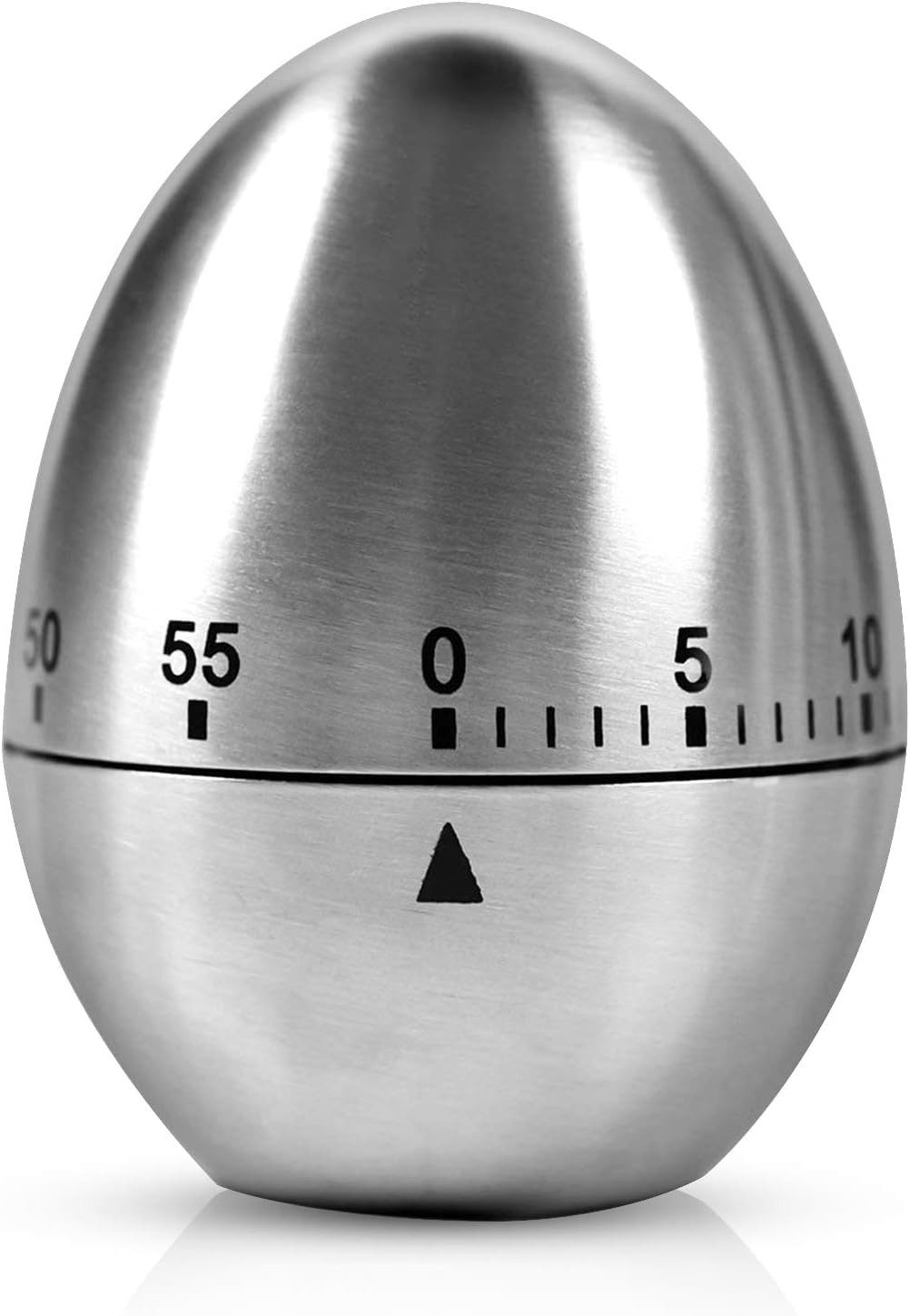 FELIXLEO Intervall-Timer Edelstahl Eieruhr mechanischer Küchen Timer Kurzzeitmesser Küche. (1-St)