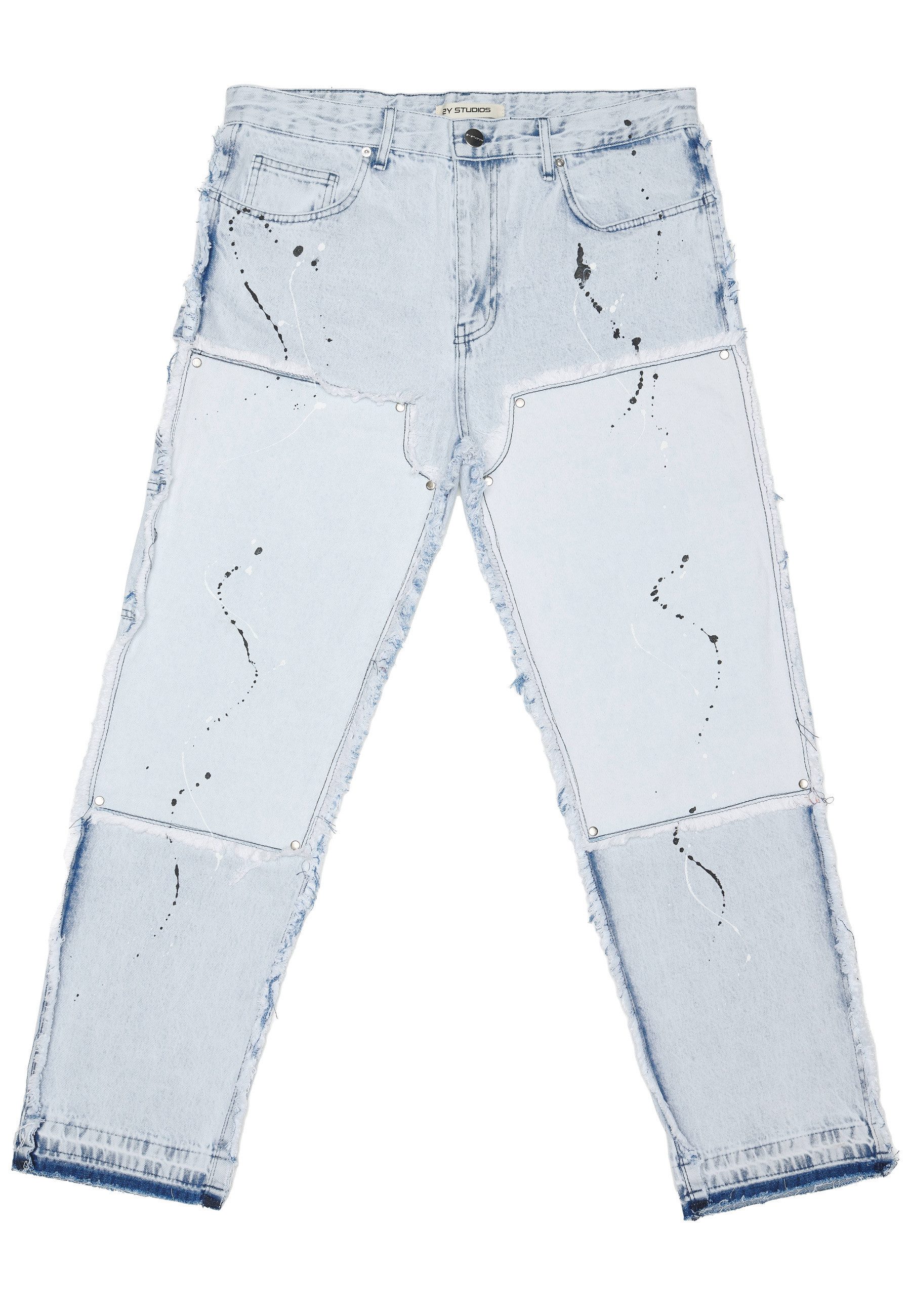 2Y Studios Bequeme Jeans 2Y Studios Cavo Carpenter Straight Jeans
