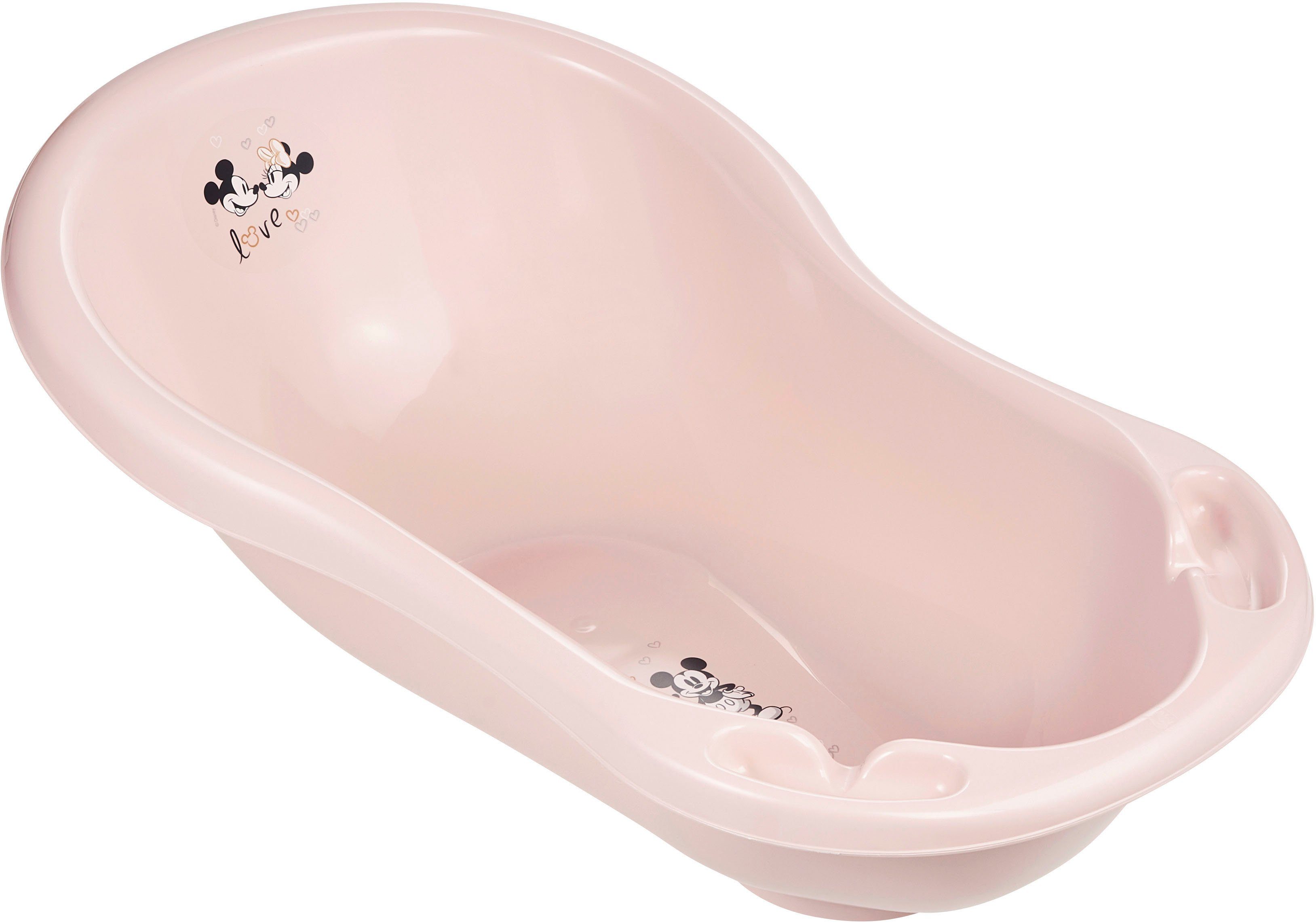 keeeper Babybadewanne Maria - Minnie, nordic pink, mit Stöpsel, Made in Europe