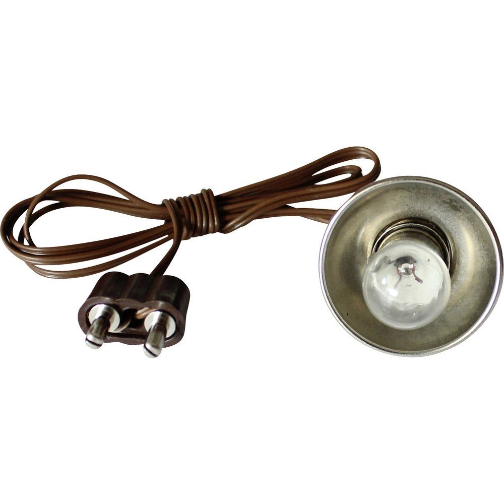 Kahlert Licht Krippen-Zubehör Kahlert Licht 60802 Beleuchtung Glühlampe mit Reflektor Klar E10 3.5