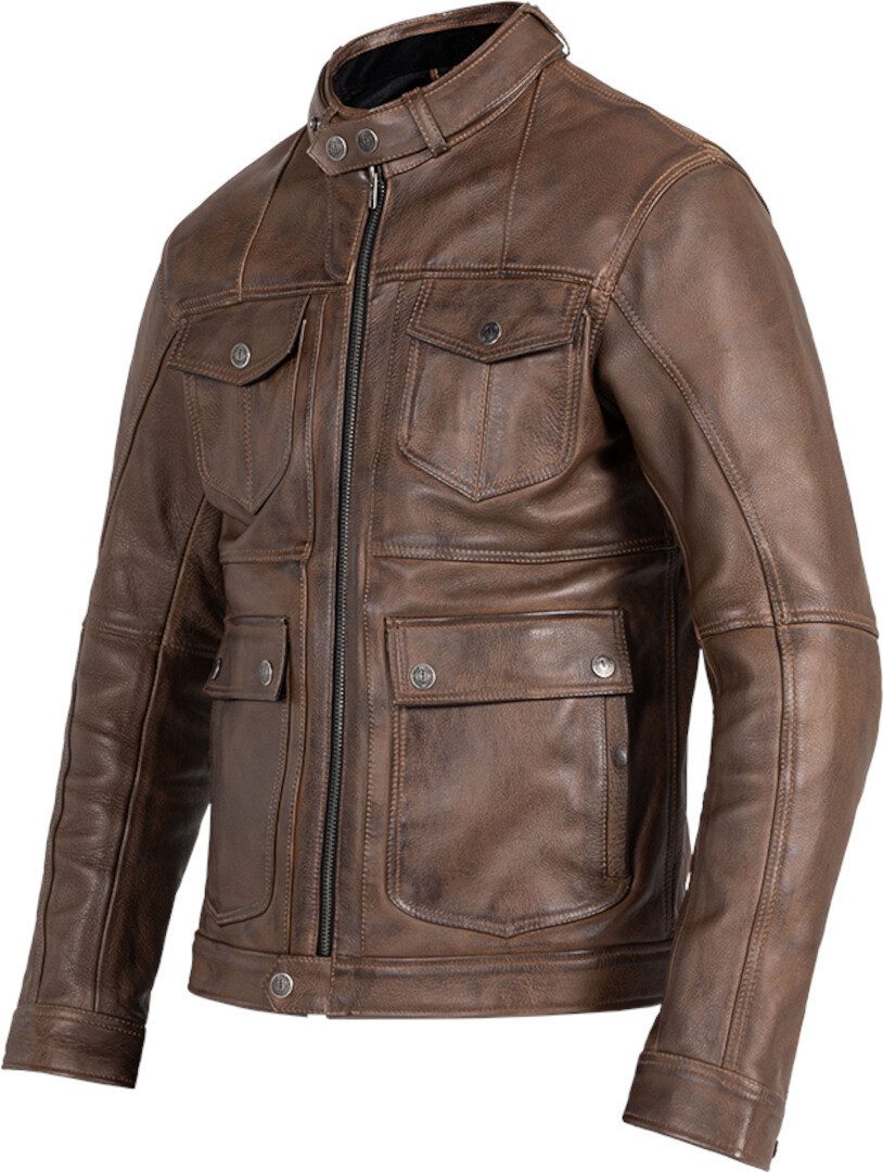 John Doe Motorradjacke Drifter Motorrad Lederjacke protektoren