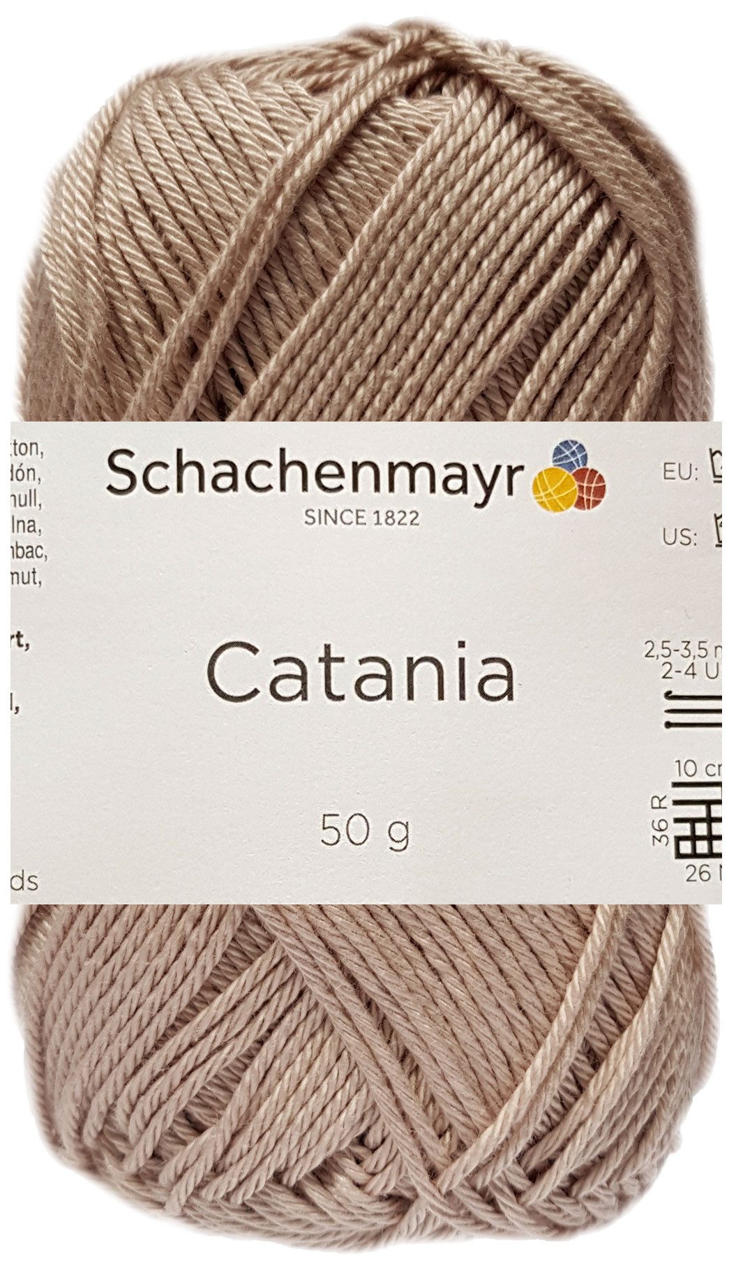 Schachenmayr 50 Gramm Schachenmayr Catania Farbauswahl Bastelgarn, 125 m