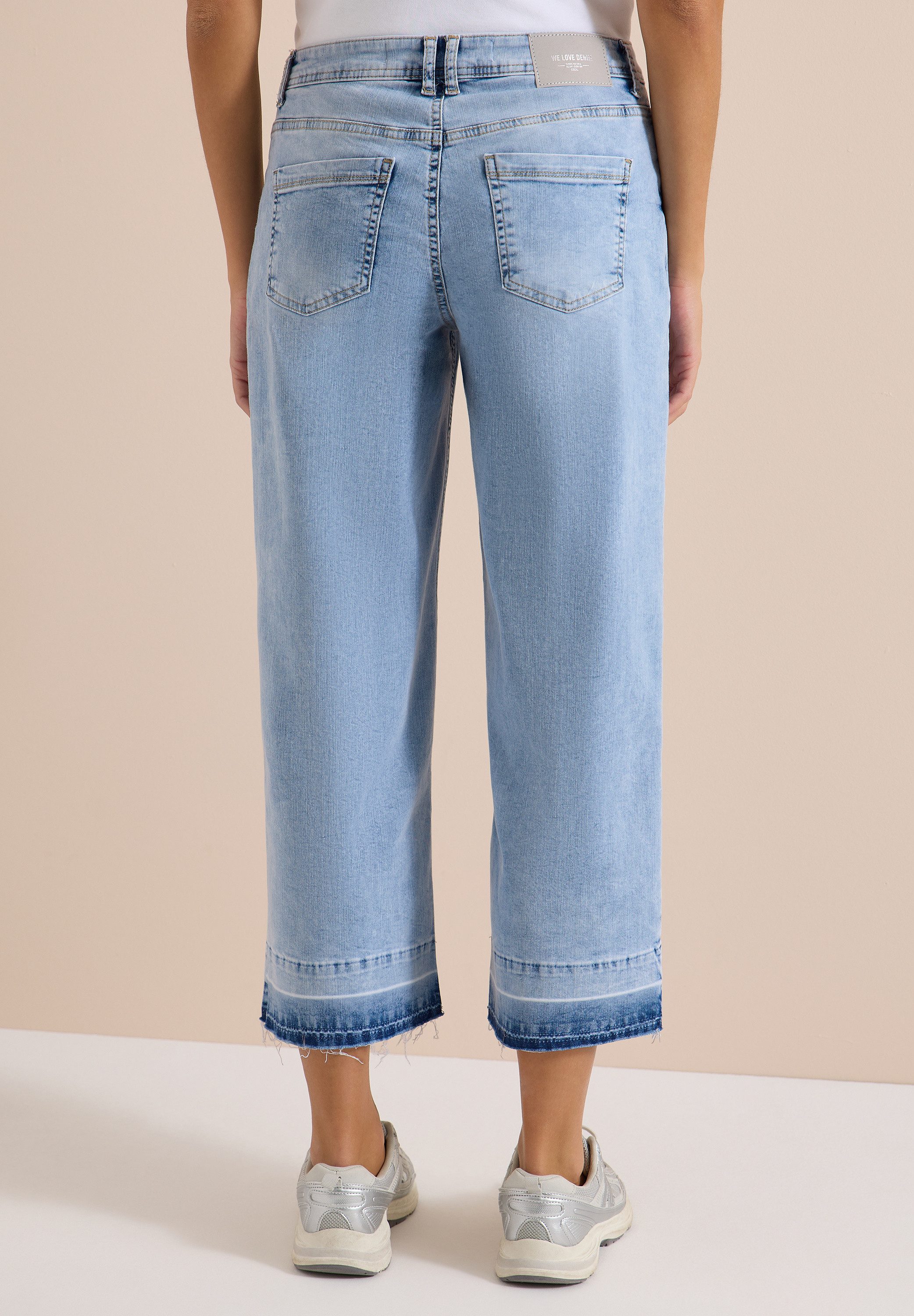 CECIL Loose-fit-Jeans mit Wide Legs