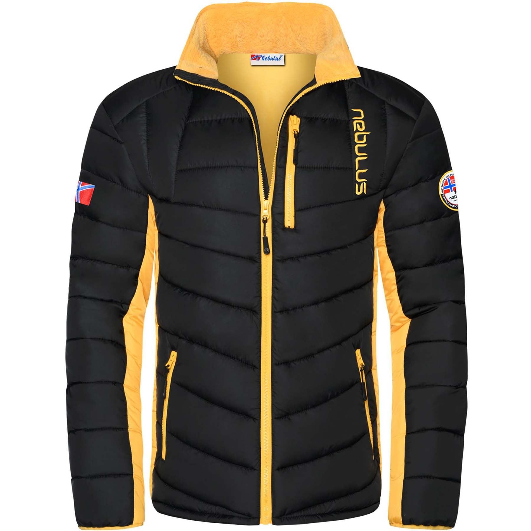 Nebulus Winterjacke Winterjacke, P4767 - Herren, schwarz-gelb, XXL günstig online kaufen