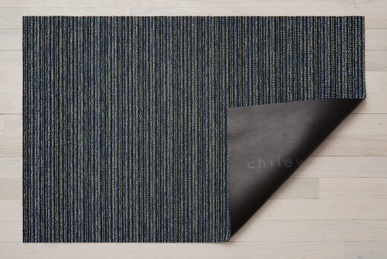 Chilewich Fußmatte Skinny Stripe Forest 61 x 91 cm, rechteckig