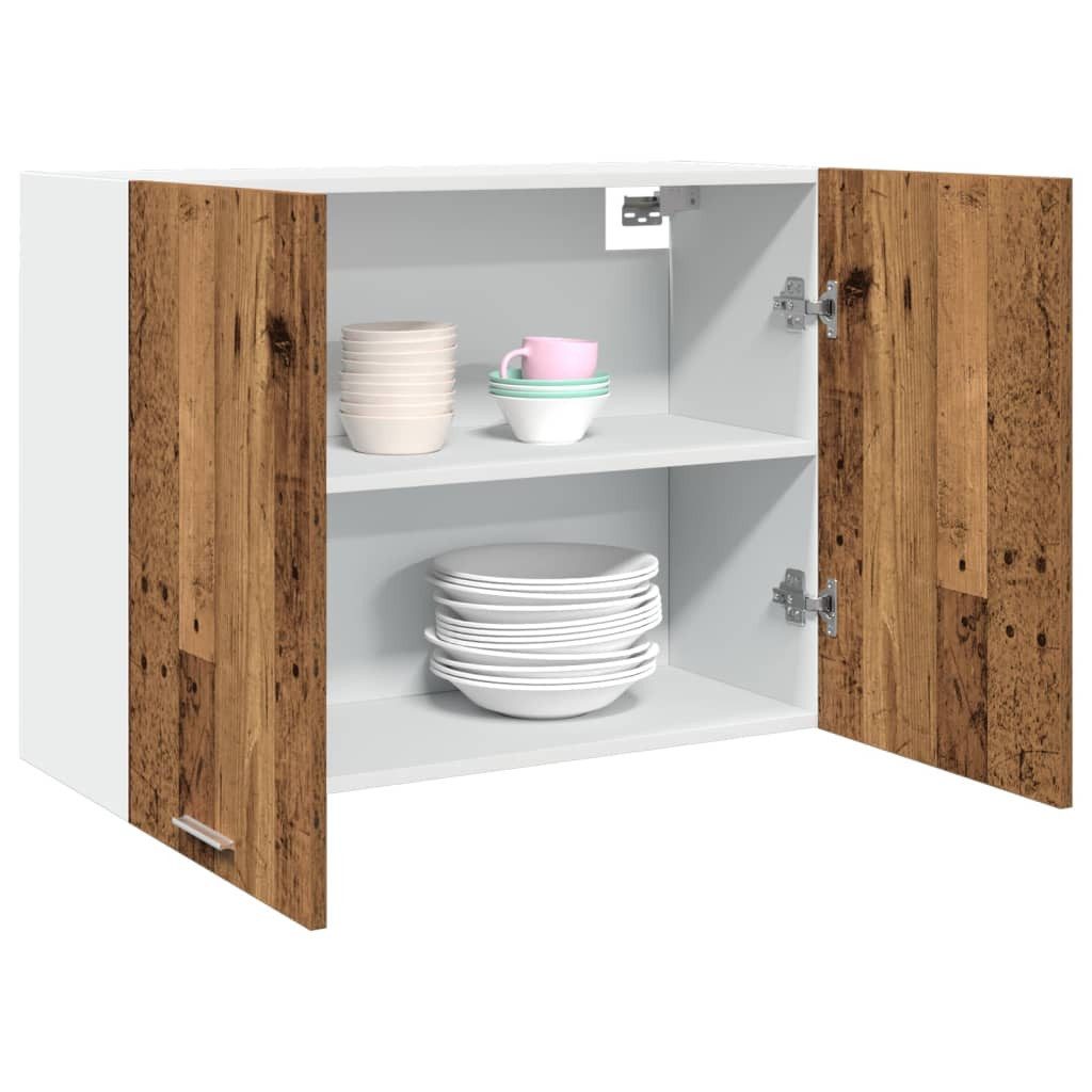 vidaXL Hängeschrank Hängeschrank Küchenschrank Altholz-Optik 80x31x60 cm Spanplatte