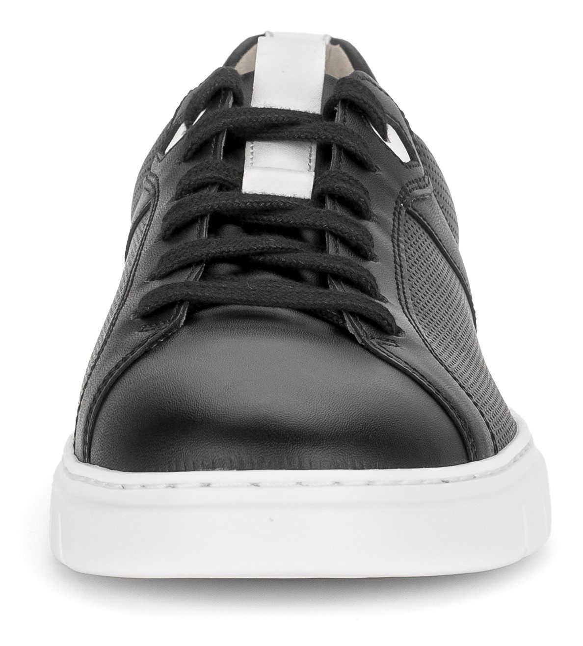 Pius Gabor Plateausneaker, Freizeitschuh, Halbschuh, Schnürschuh mit Perforierung, Weite G