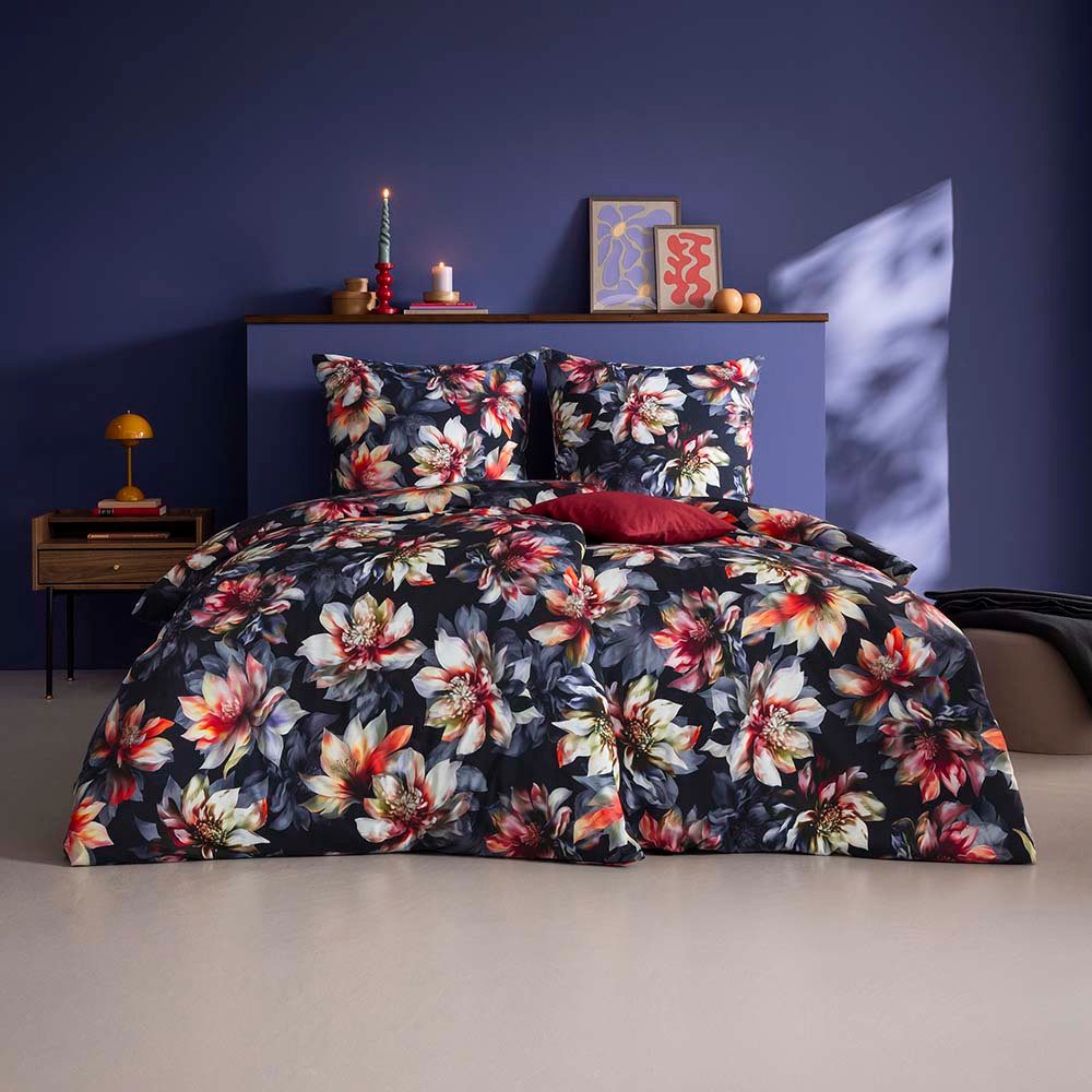 Estella Bettwäsche Theodora, Mako-Interlock-Jersey, 2 teilig, Gefertigt aus hochwertigem Mako-Interlock-Jersey aus 100% Baumwolle.
