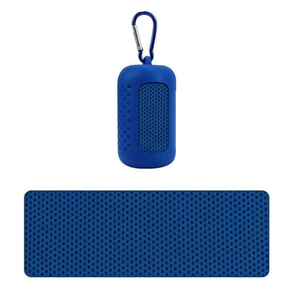 Sport-Knight® Sporthandtuch Microfaser Handtuch, mit Tragebox, saugfähig und schnelltrocknend, Mikrofaser