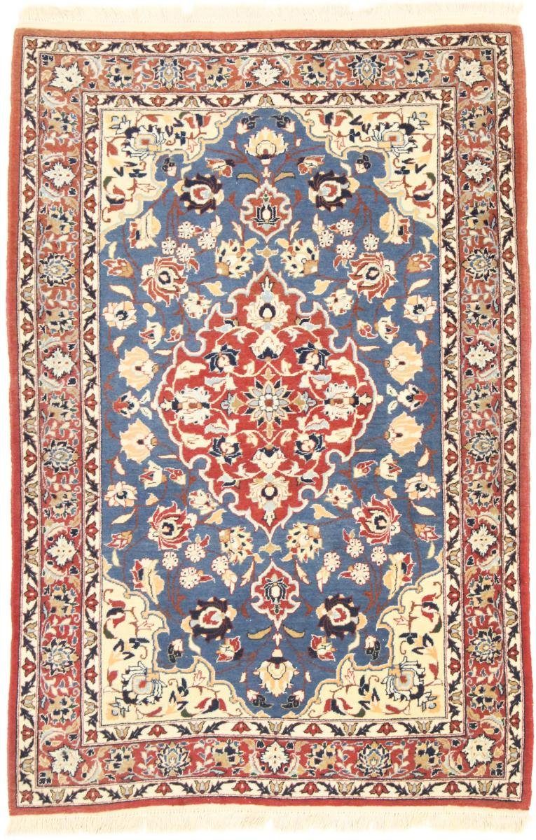 Orientteppich Isfahan 105x157 Handgeknüpfter / Orientteppich Höhe: mm Perserteppich, 8 Trading, Nain rechteckig