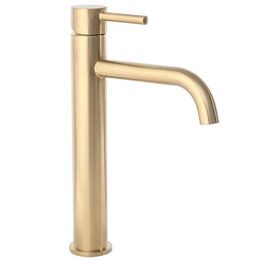 wohnwerk.idee Badarmatur Waschbeckenarmatur Wasserhahn Gold Einhebelmischer günstig online kaufen