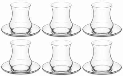 LAV Teeglas »Eda 12-teiliges türkisches Teeglas Set«, Glas