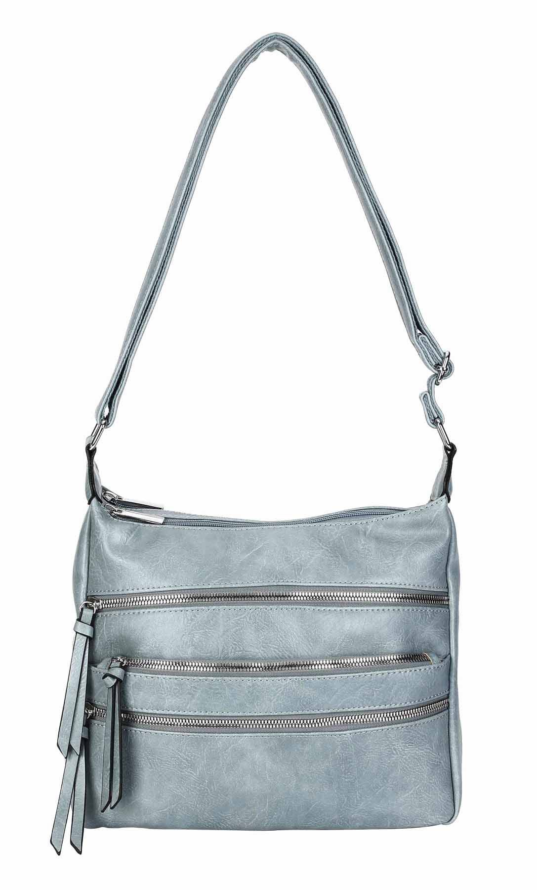 Schultertasche Damen Hand-Tasche XL Shopper Umhängetasche Cross body Over Hobo Bag