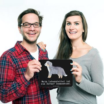 Mr. & Mrs. Panda Mauspad Berner Sennenhund Lebensretter - Schwarz - Geschenk, Schenken, Mauspa (1-St), Ergonomisch geformt