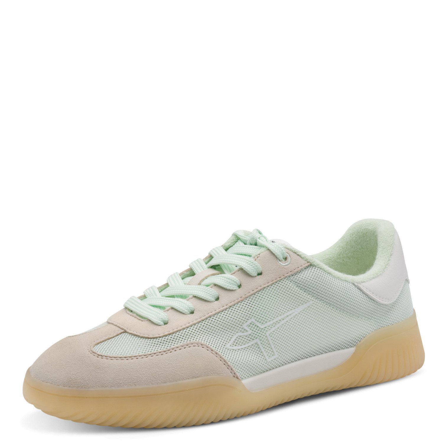 Tamaris Sneaker, Freizeitschuh, Halbschuh, Schnürschuh mit transparenter Laufsohle