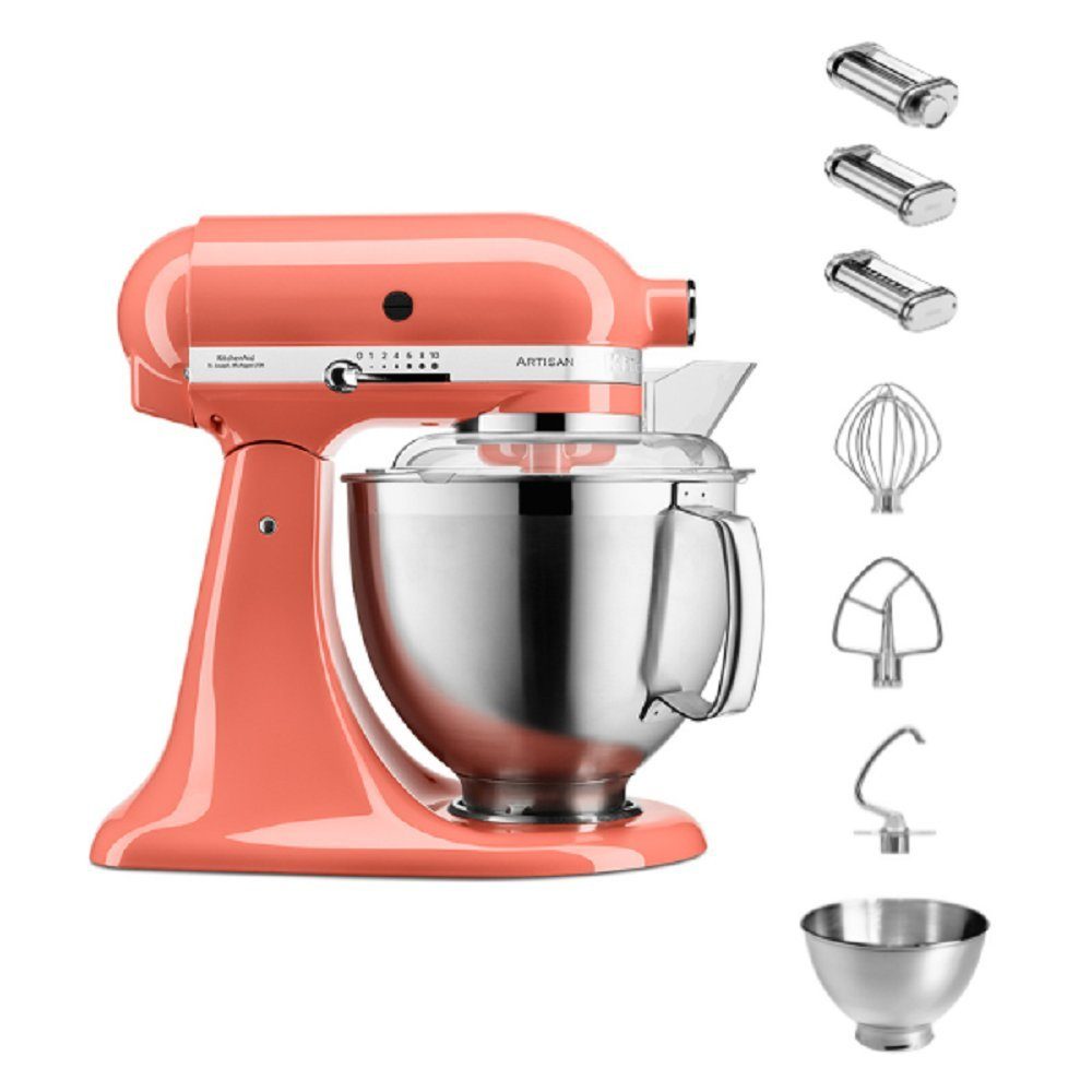 4,8 L KitchenAid Artisan Kyoto 5KSM185 KitchenAid Pastalover Glow Küchenmaschine Küchenmaschine