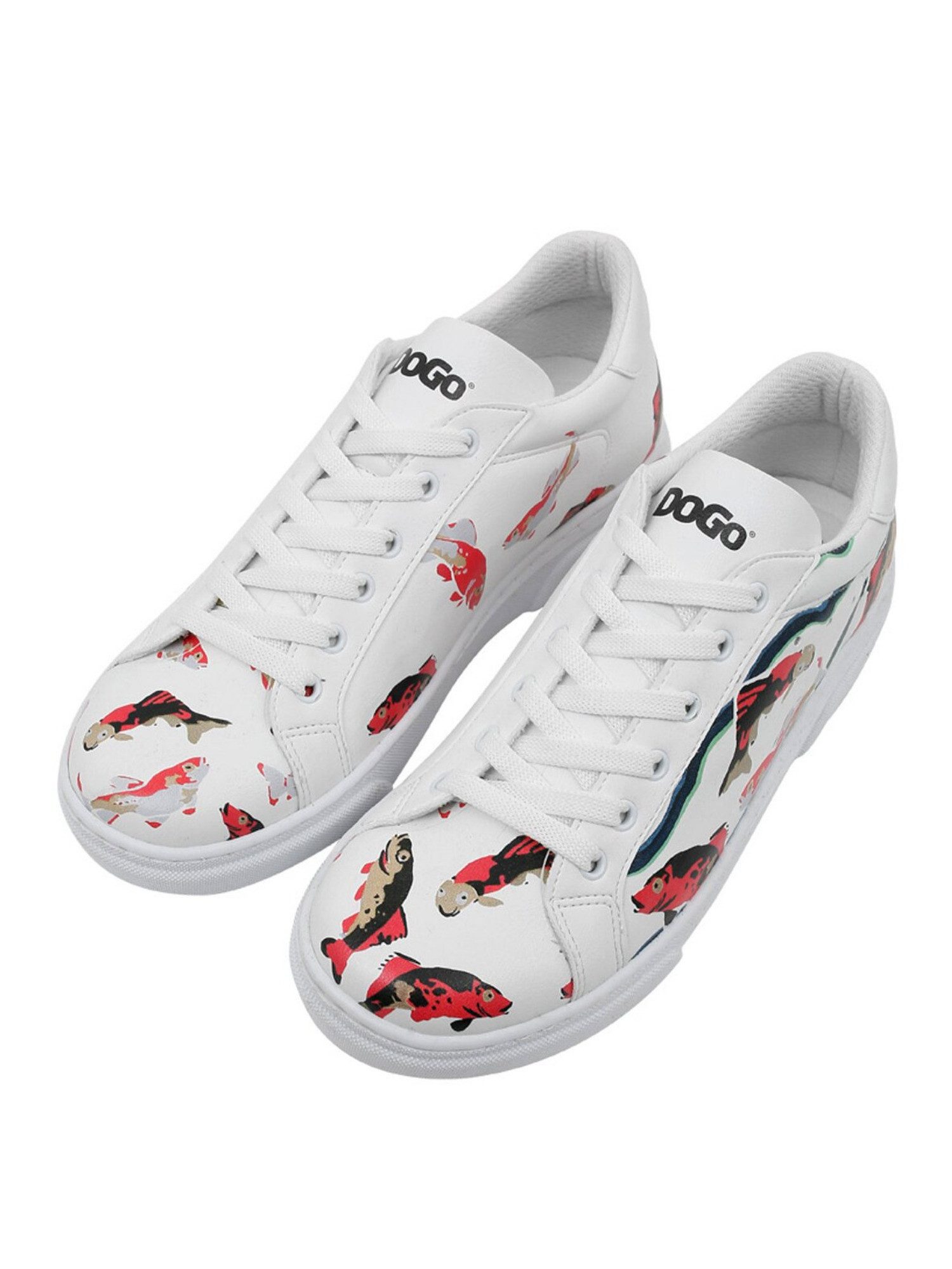 DOGO Ace Low-Top Sneaker The Wise Owl Damen Sneaker Sneaker Handgefertigt