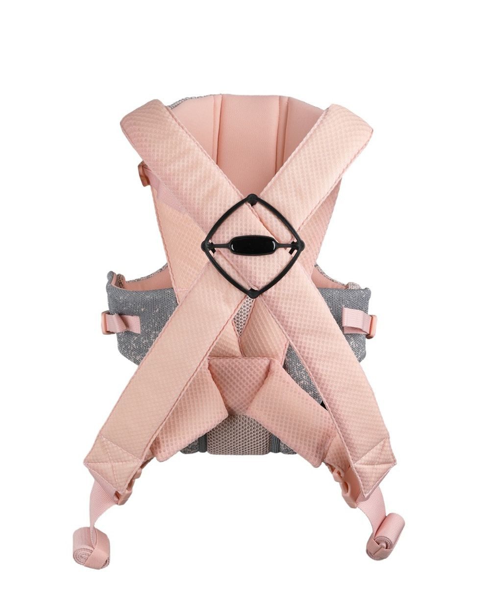 Kikkaboo Babytrage Babytrage Gwen Fly Strickstoff, Bauchtrage Rückentrage Gurte verstellbar