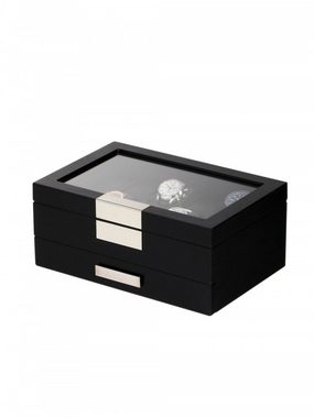 Rothenschild Uhrenbox Rothenschild Uhren- & Schmuckbox RS-2351-10BL für 10 Uhren black