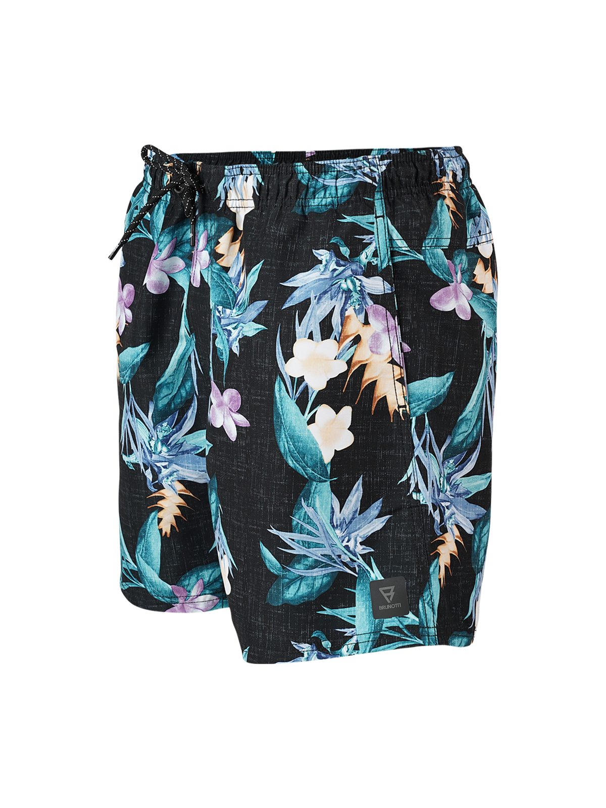 Brunotti Badeshorts Cruneco-AO Men Swim Shorts Flower Black