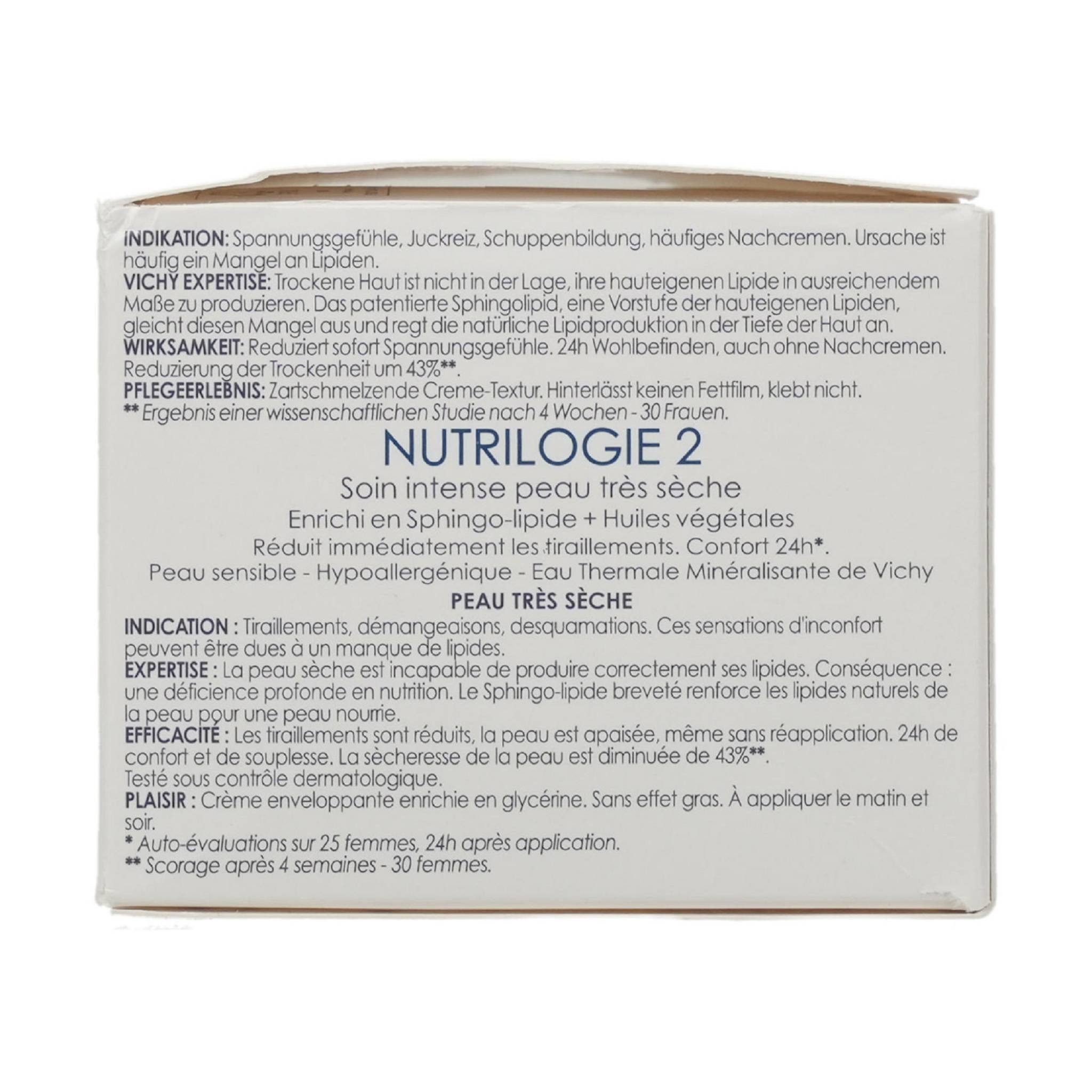 Vichy Hautcreme NUTRILOGIE 2 Creme 50ml