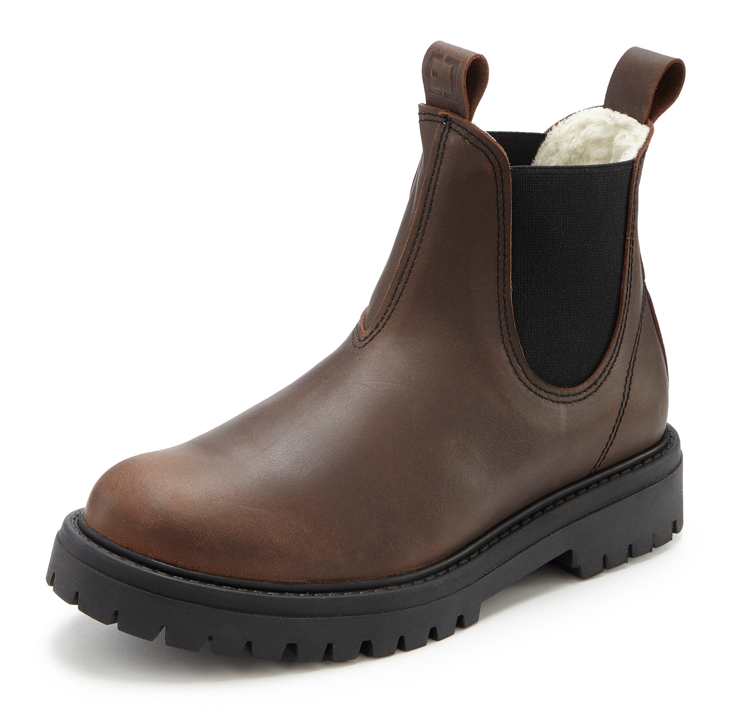 Elbsand Stiefelette aus Leder im klassischen günstig online kaufen