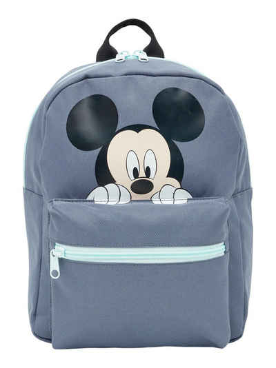 Name It Kinderrucksack Kinder Rucksack mit Mickey Mouse Design Grisaille-Einheitsgröße (1-tlg., Rucksack)