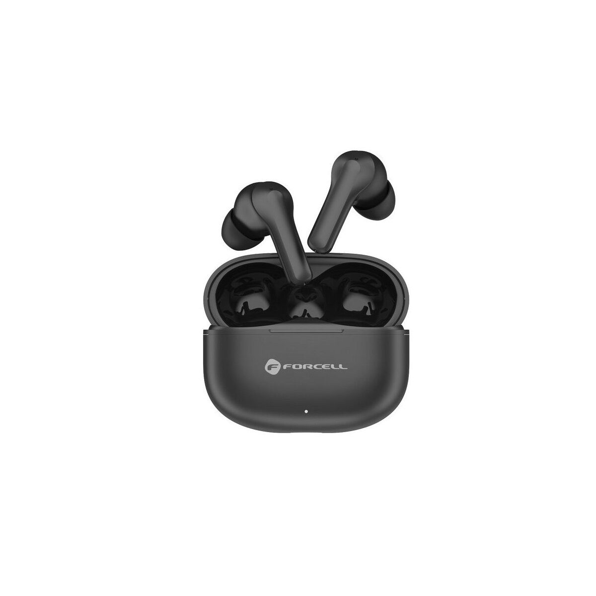 Forcell FORCELL TWS Bass Engine ANC ENC Kopfhörer Tuya App Schwarz Bluetooth-Kopfhörer