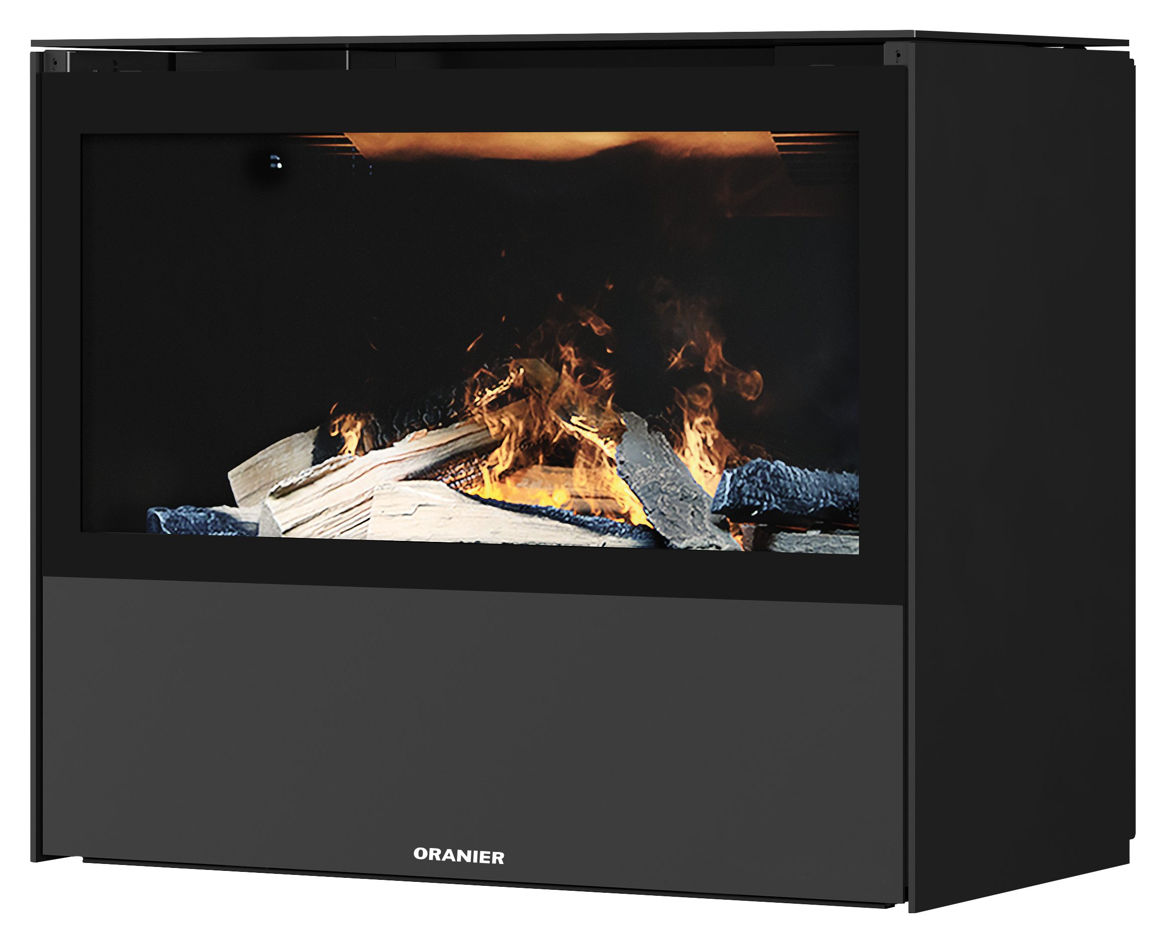 Oranier Elektrokamin e-Ziva, Wasserdampfkamin mit integriertem Knistereffekt, 1-2 kW zuschaltbar