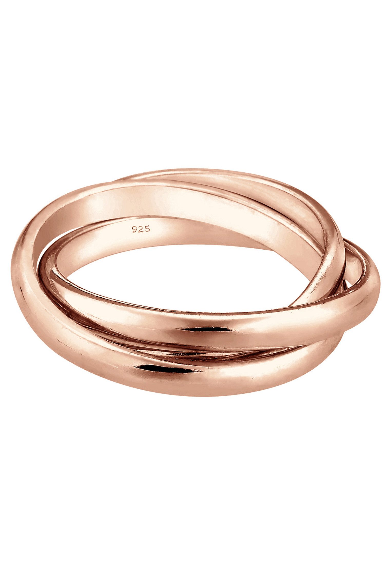 Elli Fingerring Wickelring Trio Trini Basic 925 Silber, Ring Set günstig online kaufen