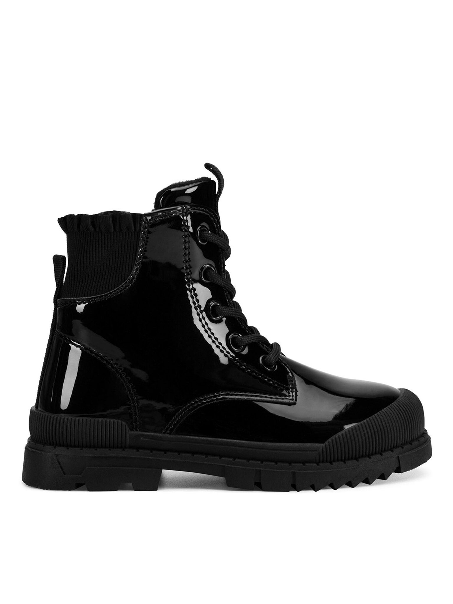 Nelli Blu Schnürschuhe Mädchen CM231117-30 Schwarz Schnürschuh