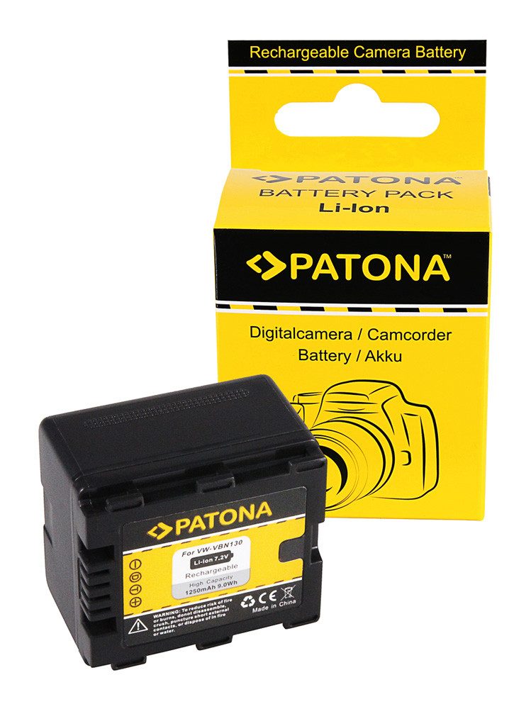 Patona Panasonic VW-VBN130 Akkupacks