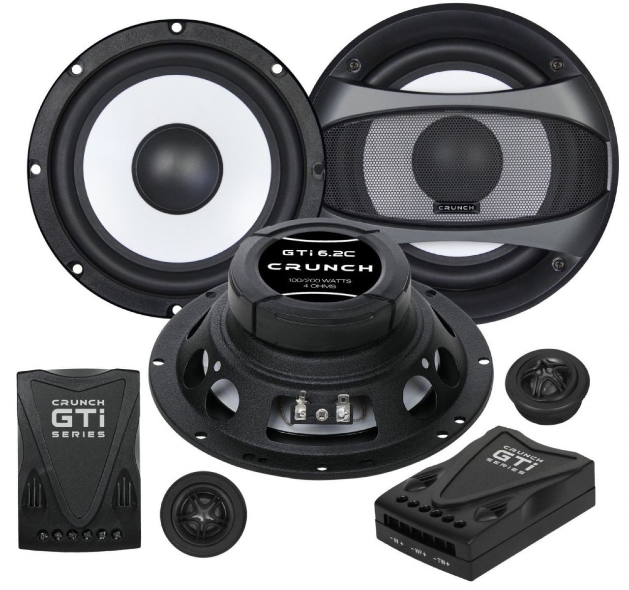 Crunch GTi6.2C 16,5cm 2-Wege System Автомобильные динамики (100 W, 16 cm)
